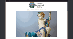 Desktop Screenshot of majolicasociety.com